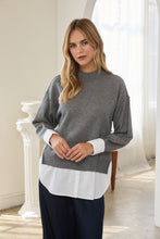 Load image into Gallery viewer, Talk Back Double Sweater
