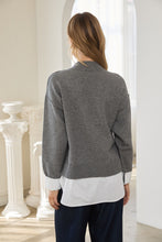 Load image into Gallery viewer, Talk Back Double Sweater
