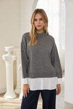 Load image into Gallery viewer, Talk Back Double Sweater
