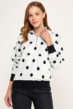 Load image into Gallery viewer, Pick Me Polka Dot Half Zip
