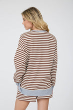 Load image into Gallery viewer, Pumpkin Knit Sweater in Brown
