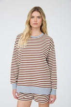 Load image into Gallery viewer, Pumpkin Knit Sweater in Brown
