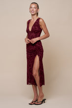 Load image into Gallery viewer, Fall Wedding Guest Midi Dress
