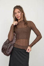 Load image into Gallery viewer, Mikayla Sheer Long Sleeve
