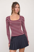 Load image into Gallery viewer, Out Loud Long Sleeve in Red
