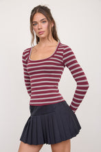Load image into Gallery viewer, Out Loud Long Sleeve in Red
