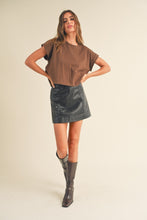 Load image into Gallery viewer, Tina Tee in Brown
