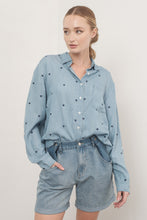 Load image into Gallery viewer, Cloud Nine Denim Button Up
