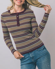 Load image into Gallery viewer, Kenny Button Up Sweater in Burgundy
