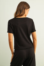 Load image into Gallery viewer, Lauren Pointelle Tee

