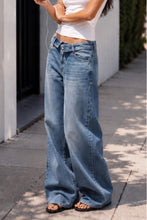 Load image into Gallery viewer, Jessie Mid Rise Fold Denim
