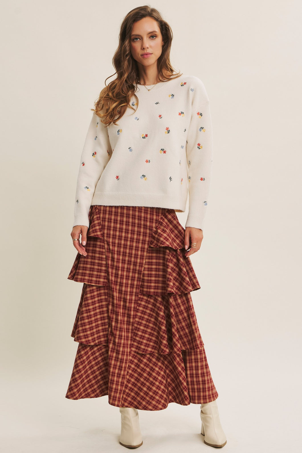 Flower Picking Sweater