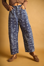 Load image into Gallery viewer, Paisley Print Denim
