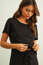 Load image into Gallery viewer, Lauren Pointelle Tee
