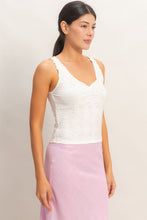 Load image into Gallery viewer, Bell Tank Top in White
