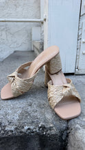 Load image into Gallery viewer, Ashley Raffia Knot Heel
