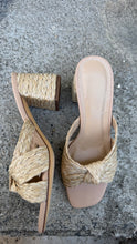 Load image into Gallery viewer, Ashley Raffia Knot Heel
