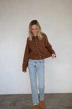 Load image into Gallery viewer, Hug Me Cardigan in Brown
