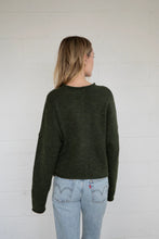 Load image into Gallery viewer, Hug Me Cardigan in Hunter Green
