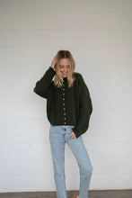 Load image into Gallery viewer, Hug Me Cardigan in Hunter Green
