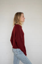 Load image into Gallery viewer, Hug Me Cardigan in Wine
