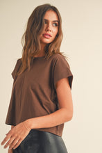 Load image into Gallery viewer, Tina Tee in Brown
