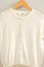 Load image into Gallery viewer, Frankie Sweater Top in Cream
