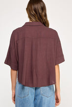 Load image into Gallery viewer, Coasta Short Sleeve Button Up
