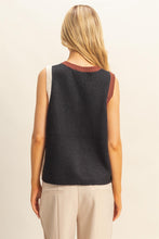 Load image into Gallery viewer, Clyde Color Block Sweater Vest
