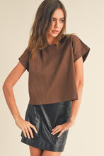 Load image into Gallery viewer, Tina Tee in Brown
