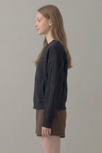 Load image into Gallery viewer, Alex Button Up Cardigan in Black
